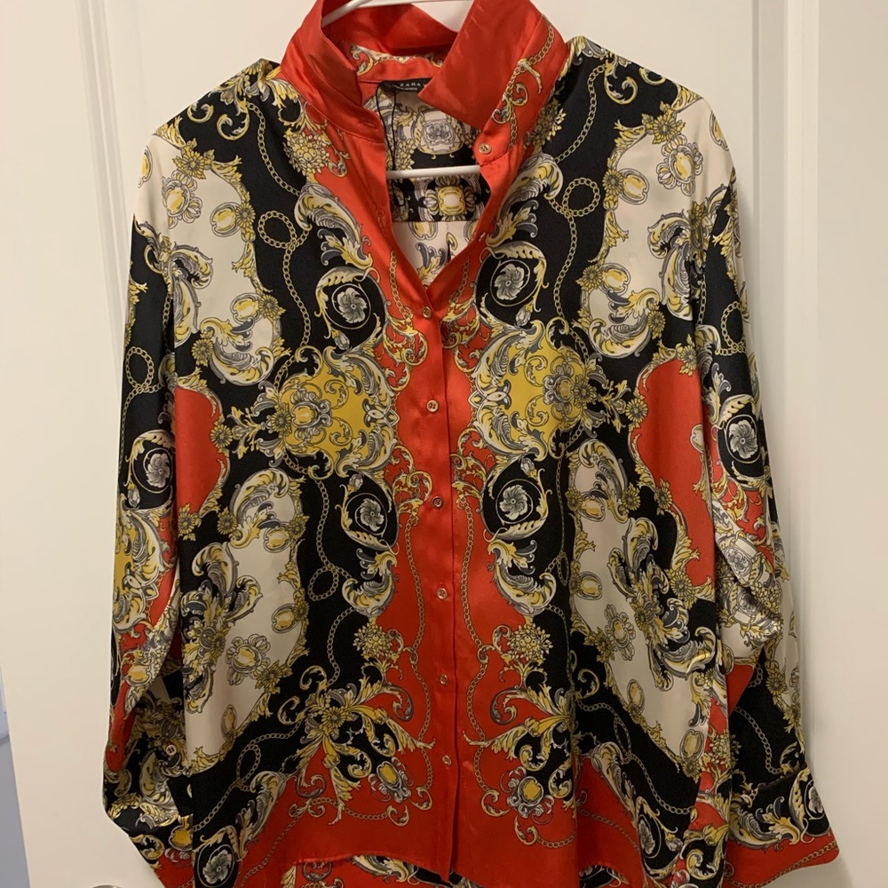Zara blouse size small